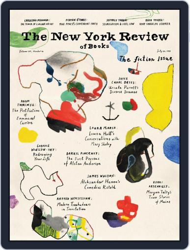 The New York Review of Books July 20th, 2023 Digital Back Issue Cover