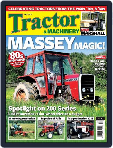 Tractor & Machinery July 1st, 2023 Digital Back Issue Cover