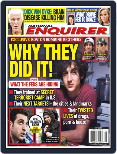 National Enquirer April 26th, 2013 Digital Back Issue Cover