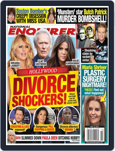 National Enquirer May 3rd, 2013 Digital Back Issue Cover