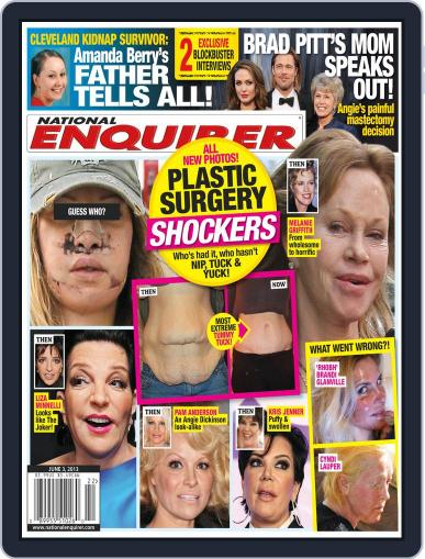 National Enquirer May 24th, 2013 Digital Back Issue Cover