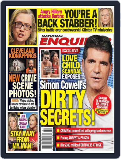 National Enquirer August 9th, 2013 Digital Back Issue Cover