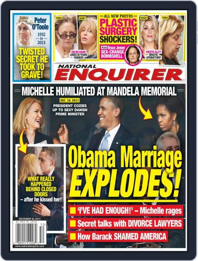 National Enquirer December 20th, 2013 Digital Back Issue Cover