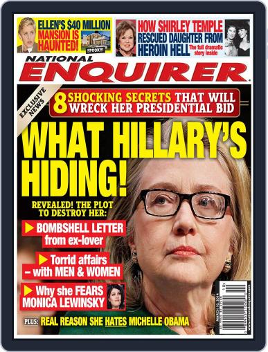 National Enquirer February 28th, 2014 Digital Back Issue Cover