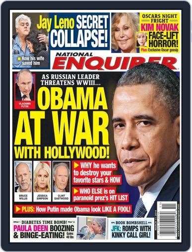 National Enquirer March 7th, 2014 Digital Back Issue Cover