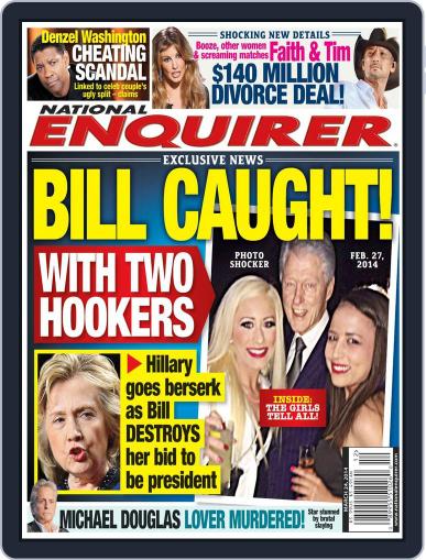 National Enquirer March 14th, 2014 Digital Back Issue Cover