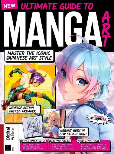 Ultimate Guide to Manga Art June 16th, 2023 Digital Back Issue Cover