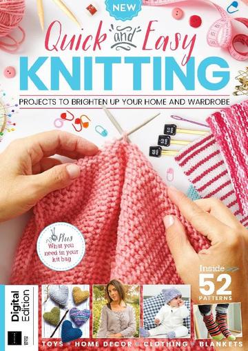 Quick & Easy Knitting June 16th, 2023 Digital Back Issue Cover