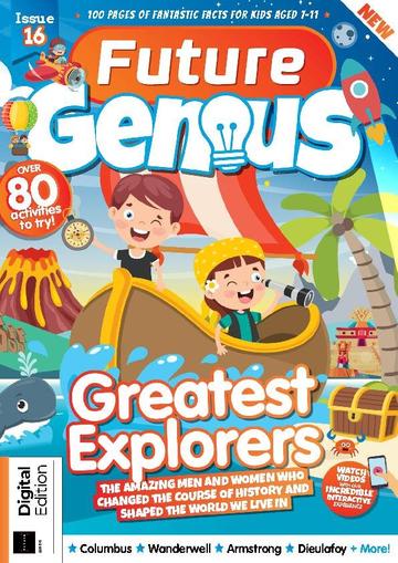 Future Genius: Greatest Explorers June 16th, 2023 Digital Back Issue Cover