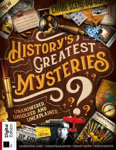 All About History History's Greatest Mysteries June 16th, 2023 Digital Back Issue Cover