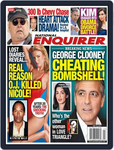 National Enquirer May 16th, 2014 Digital Back Issue Cover