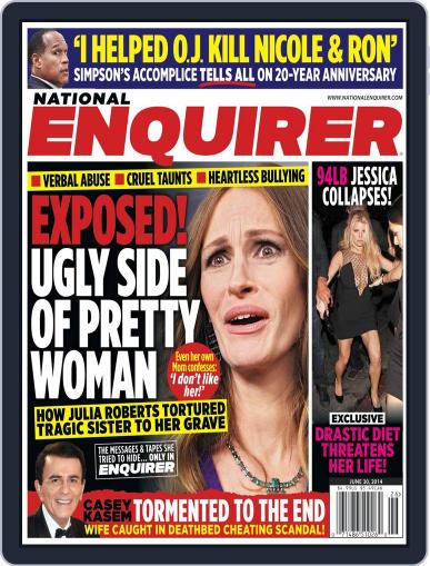 National Enquirer June 20th, 2014 Digital Back Issue Cover
