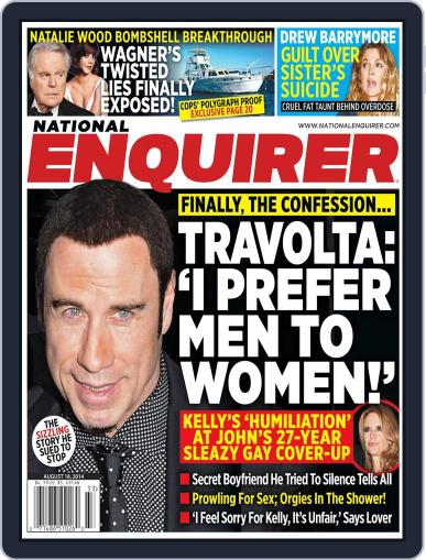 National Enquirer August 8th, 2014 Digital Back Issue Cover