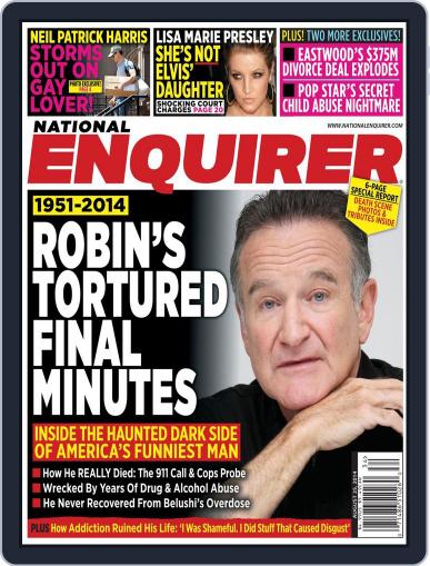 National Enquirer August 15th, 2014 Digital Back Issue Cover