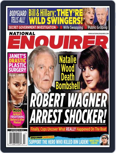 National Enquirer November 14th, 2014 Digital Back Issue Cover