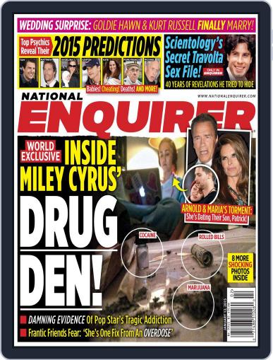 National Enquirer January 2nd, 2015 Digital Back Issue Cover