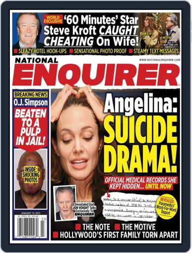 National Enquirer January 9th, 2015 Digital Back Issue Cover
