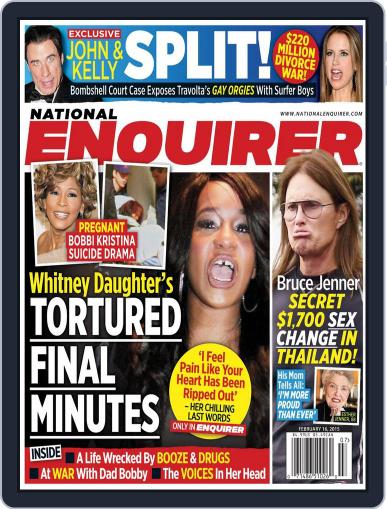 National Enquirer February 6th, 2015 Digital Back Issue Cover