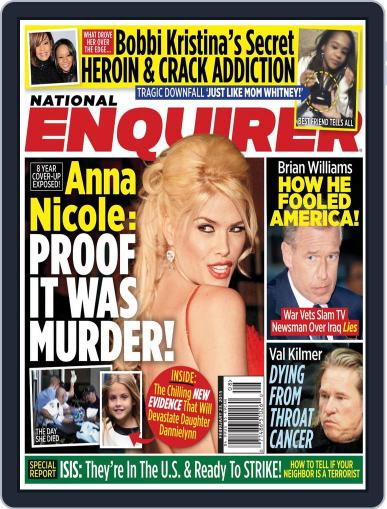 National Enquirer February 13th, 2015 Digital Back Issue Cover