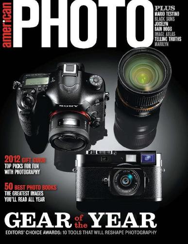 American Photo September 29th, 2012 Digital Back Issue Cover