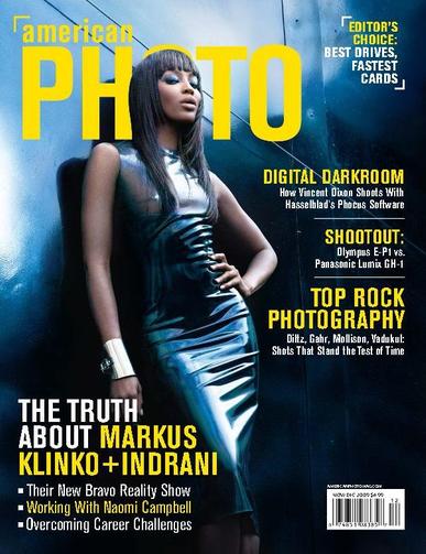 American Photo October 10th, 2009 Digital Back Issue Cover