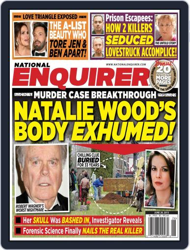 National Enquirer June 19th, 2015 Digital Back Issue Cover