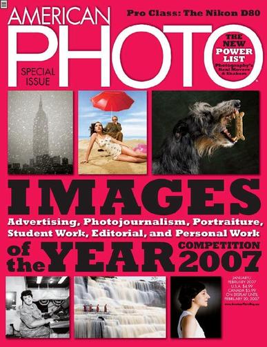 American Photo November 24th, 2006 Digital Back Issue Cover