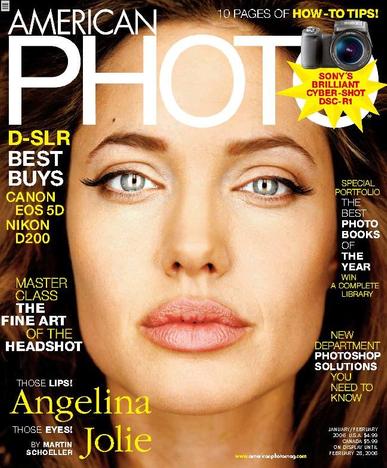 American Photo November 29th, 2005 Digital Back Issue Cover