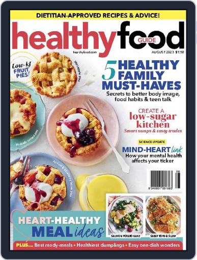 Healthy Food Guide August 1st, 2023 Digital Back Issue Cover