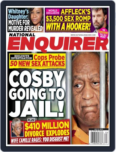 National Enquirer July 17th, 2015 Digital Back Issue Cover