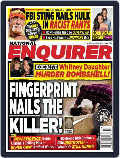 National Enquirer July 31st, 2015 Digital Back Issue Cover
