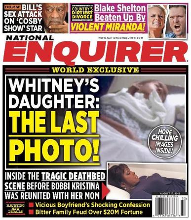 National Enquirer August 17th, 2015 Digital Back Issue Cover