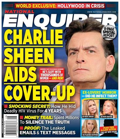 National Enquirer November 20th, 2015 Digital Back Issue Cover