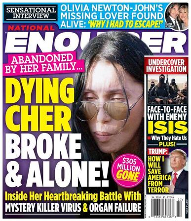 National Enquirer June 24th, 2016 Digital Back Issue Cover