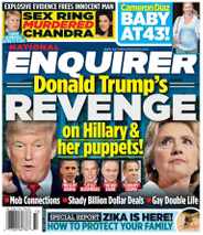 National Enquirer (Digital) Subscription                    August 5th, 2016 Issue