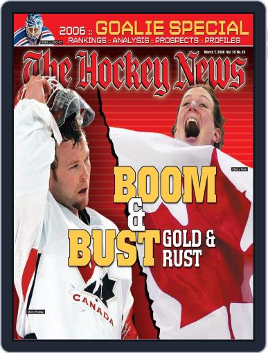 The Hockey News March 7th, 2006 Digital Back Issue Cover