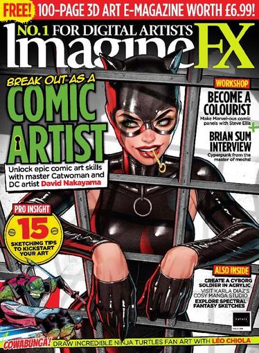 ImagineFX July 4th, 2023 Digital Back Issue Cover