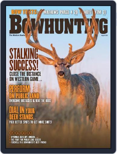 Petersen's Bowhunting August 1st, 2023 Digital Back Issue Cover