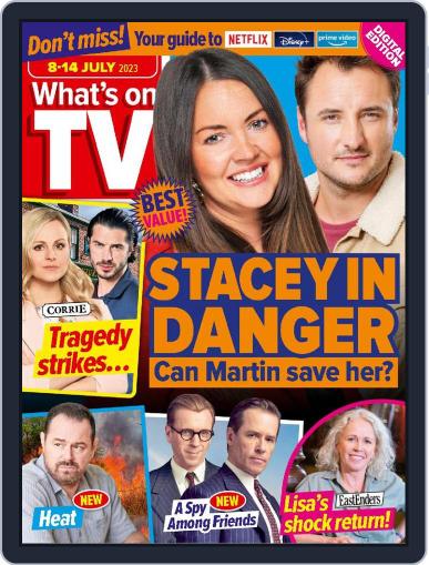 What's on TV July 8th, 2023 Digital Back Issue Cover