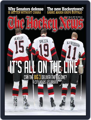 The Hockey News May 22nd, 2007 Digital Back Issue Cover