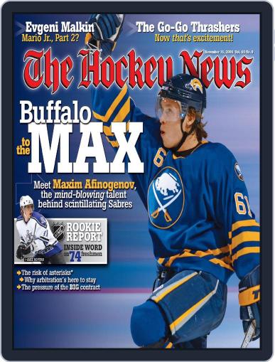 The Hockey News November 14th, 2006 Digital Back Issue Cover