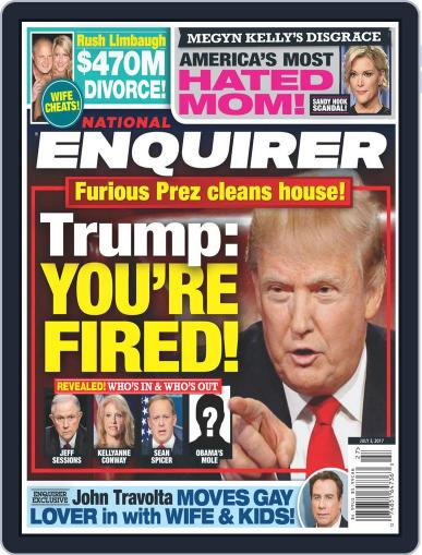 National Enquirer July 3rd, 2017 Digital Back Issue Cover
