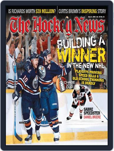 The Hockey News June 6th, 2006 Digital Back Issue Cover