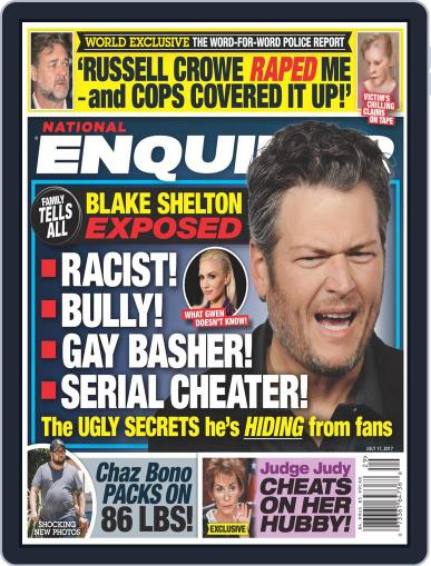 National Enquirer July 17th, 2017 Digital Back Issue Cover