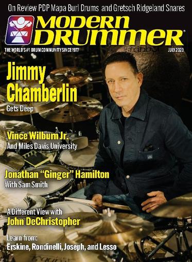 Modern Drummer July 1st, 2023 Digital Back Issue Cover