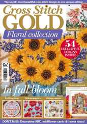 Cross Stitch Gold Florals Magazine (Digital) Subscription                    June 28th, 2023 Issue