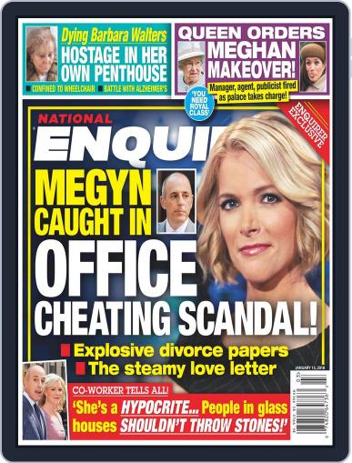 National Enquirer January 15th, 2018 Digital Back Issue Cover