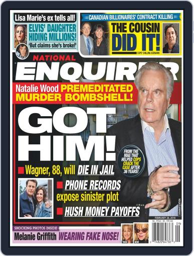 National Enquirer February 26th, 2018 Digital Back Issue Cover