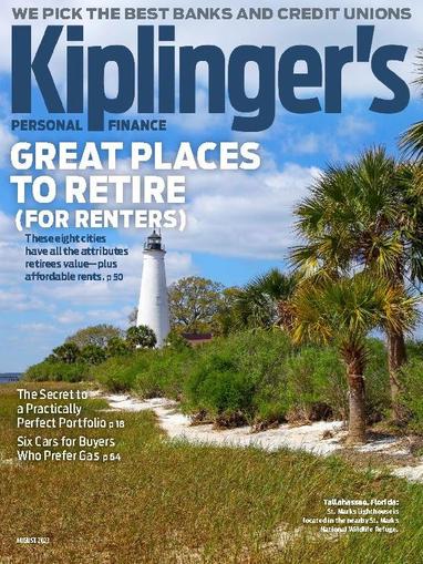 Kiplinger's Personal Finance August 1st, 2023 Digital Back Issue Cover