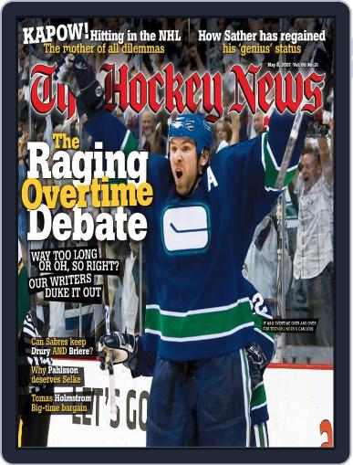The Hockey News May 8th, 2007 Digital Back Issue Cover
